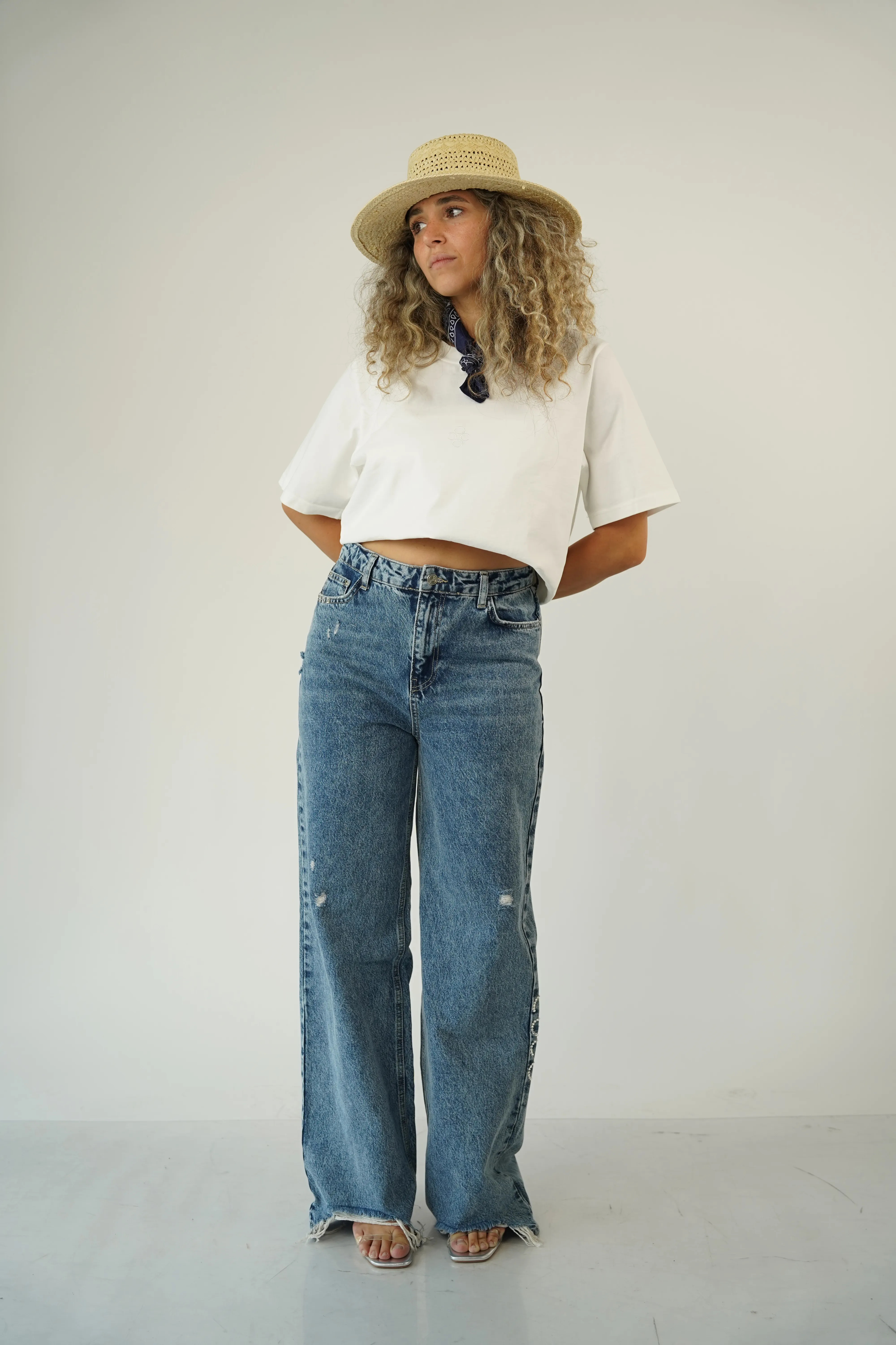 חולצת נטע | לבן