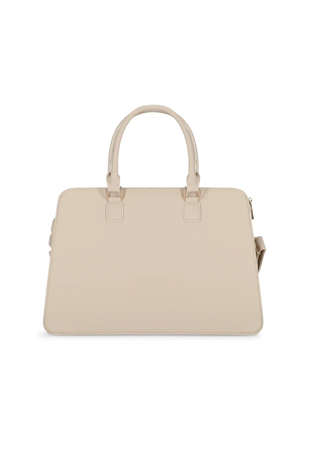 cream business bag
