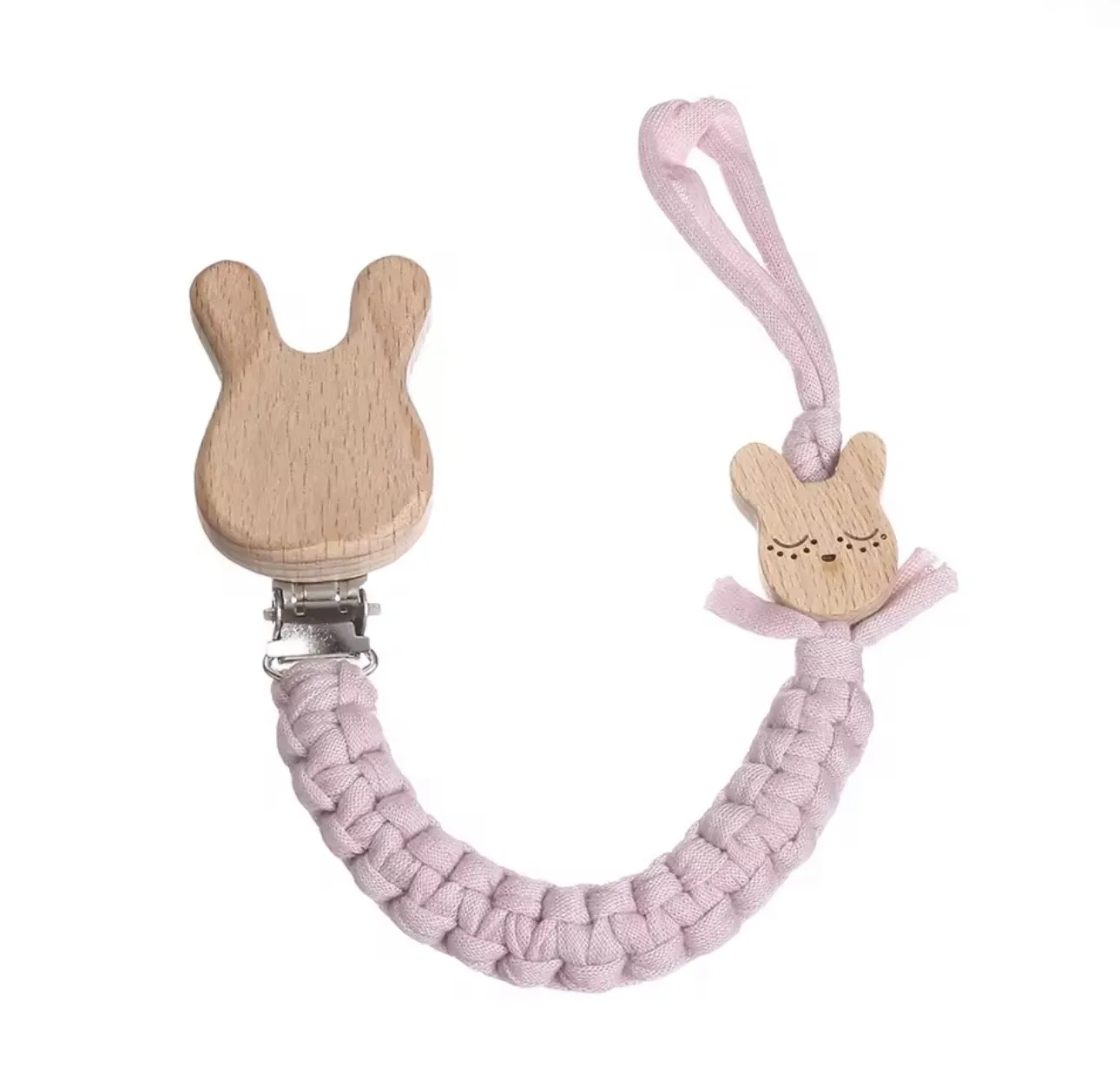 מחזיק מוצץ + חריטת שם