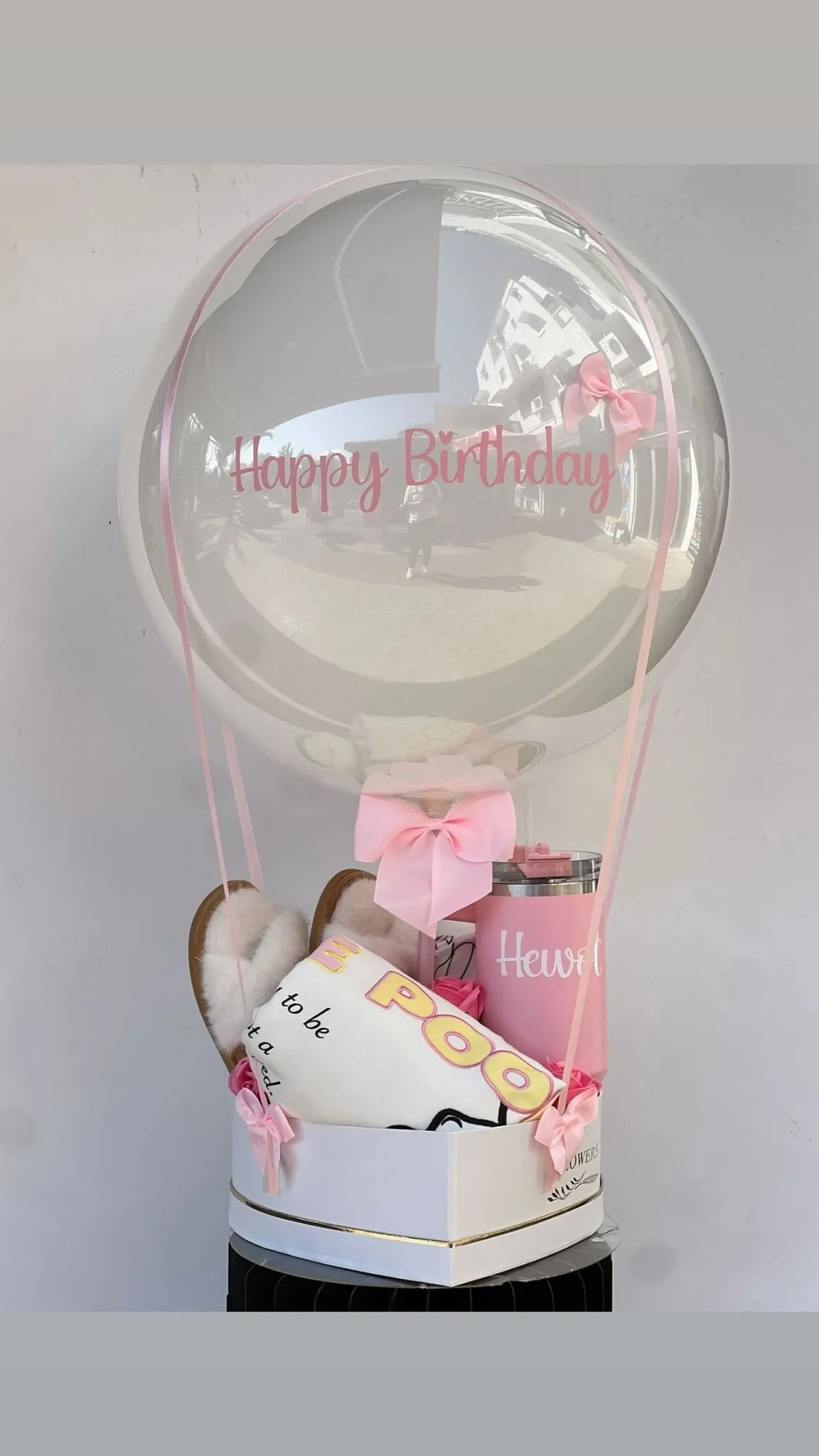 בלון פורח חורפי לאישה