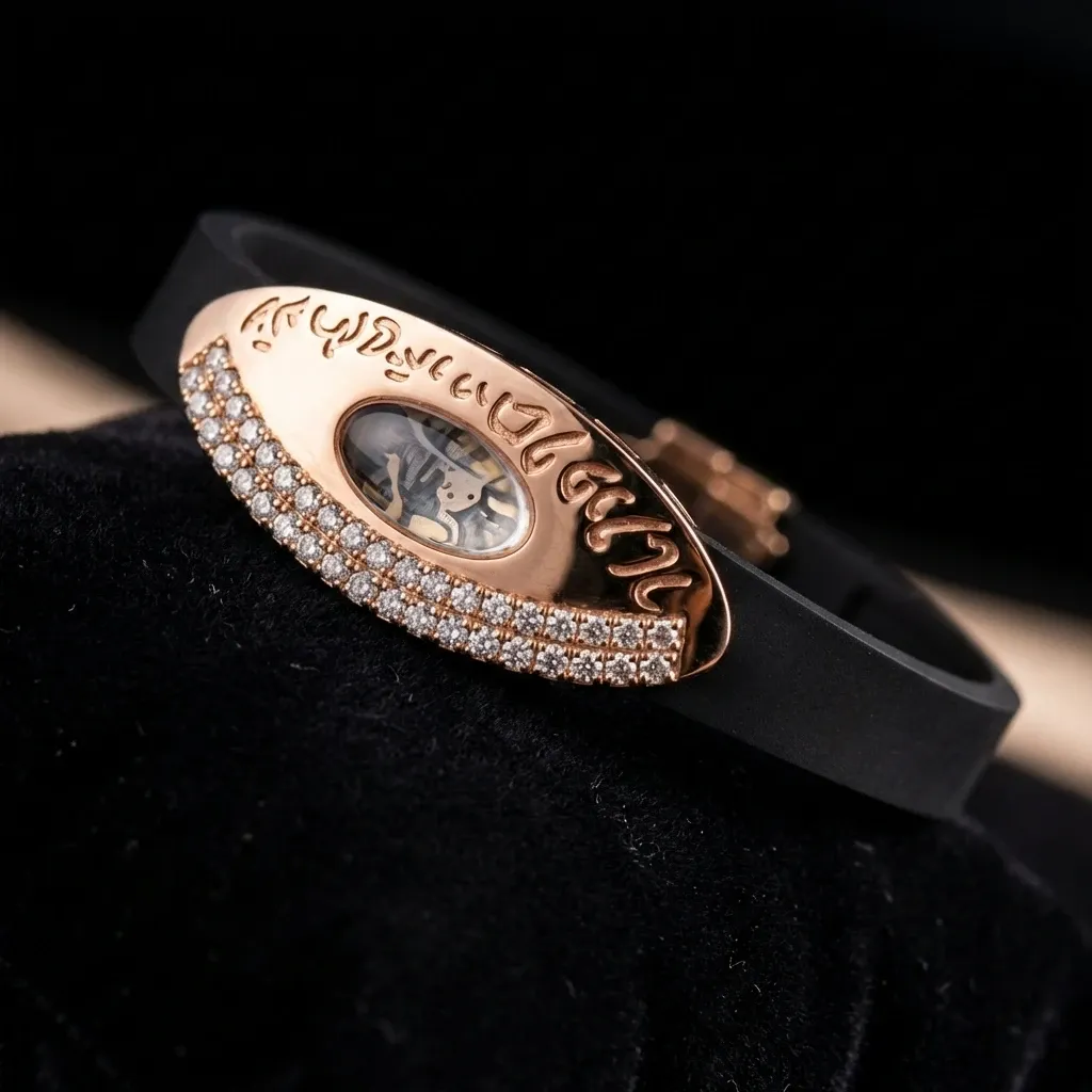 צמיד רבי יאשיהו פינטו - לגבר - מצופה זהב