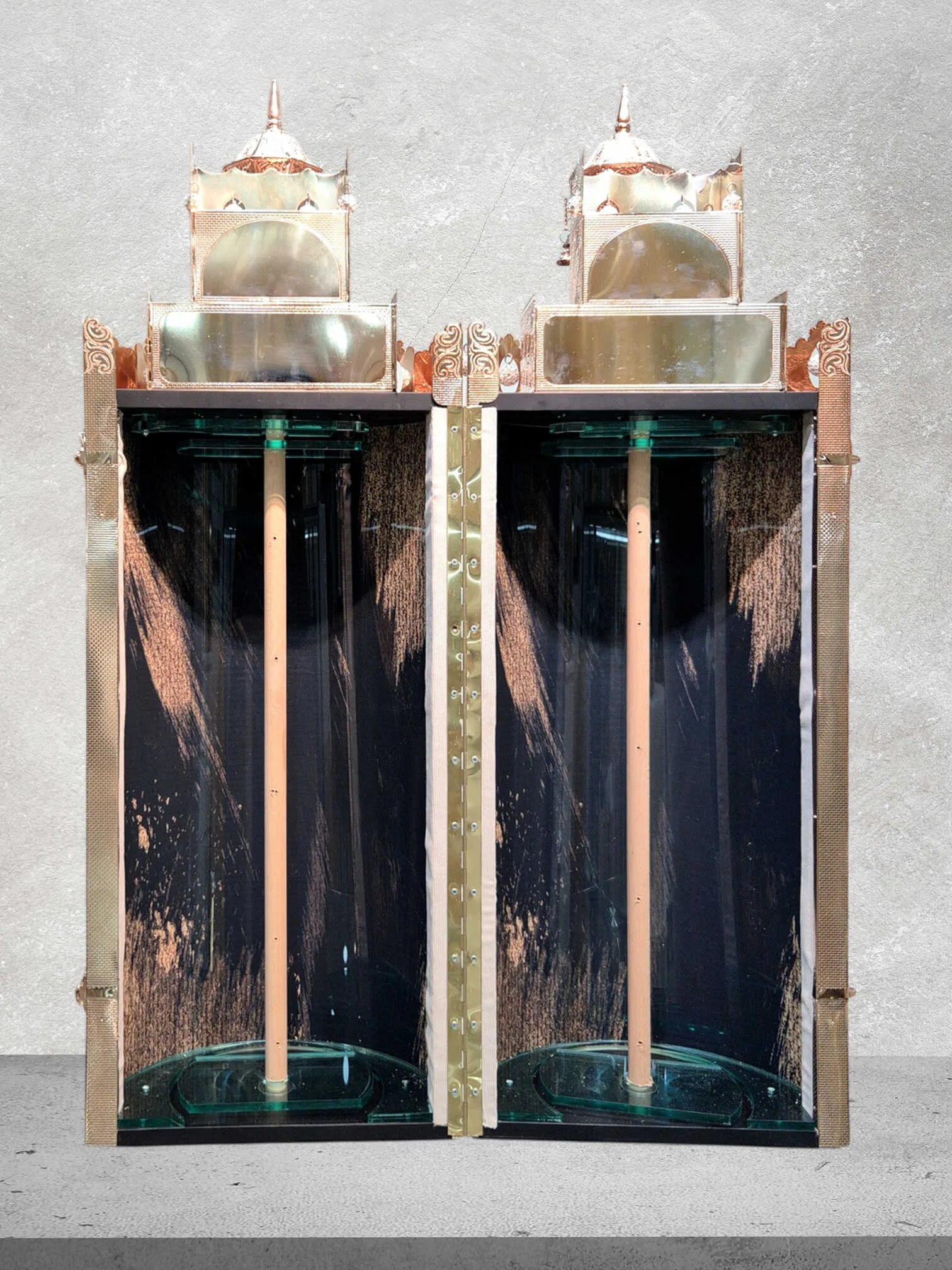 תיק לספר תורה דגם "האש שלי" רוז גולד