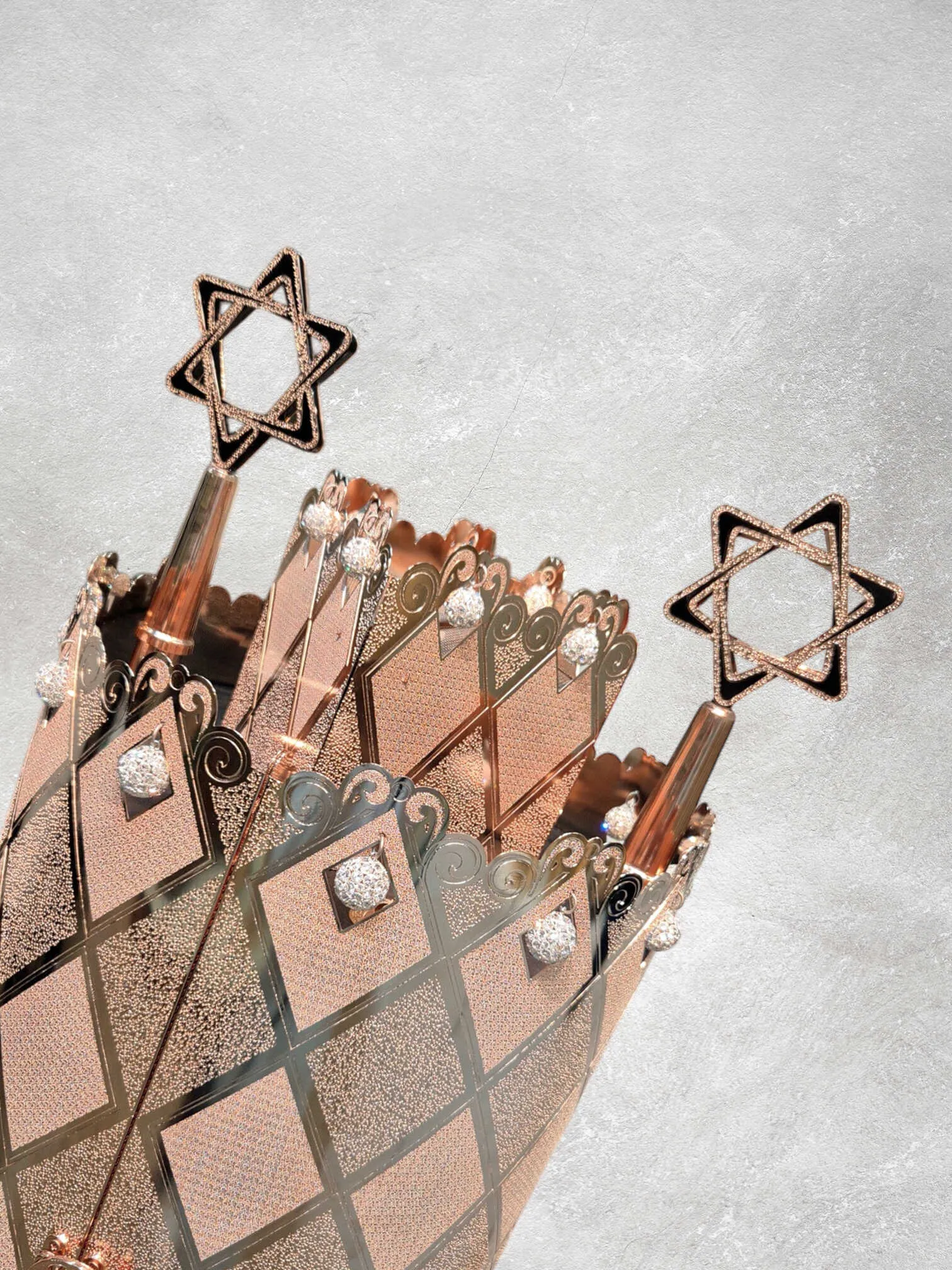 תיק לספר תורה פרימיום דגם "מגן ציון" בעיצוב אומנותי