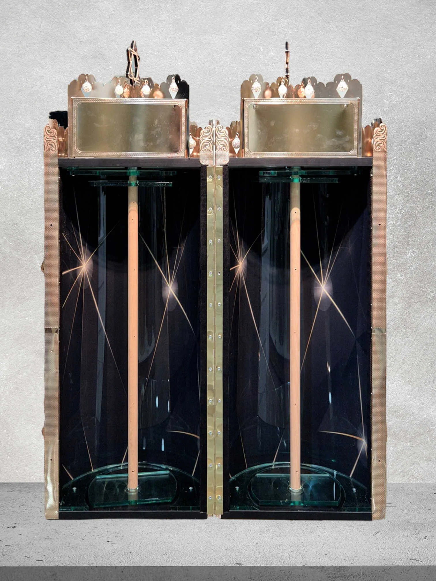 תיק לספר תורה פרימיום דגם "מגן ציון" בעיצוב אומנותי