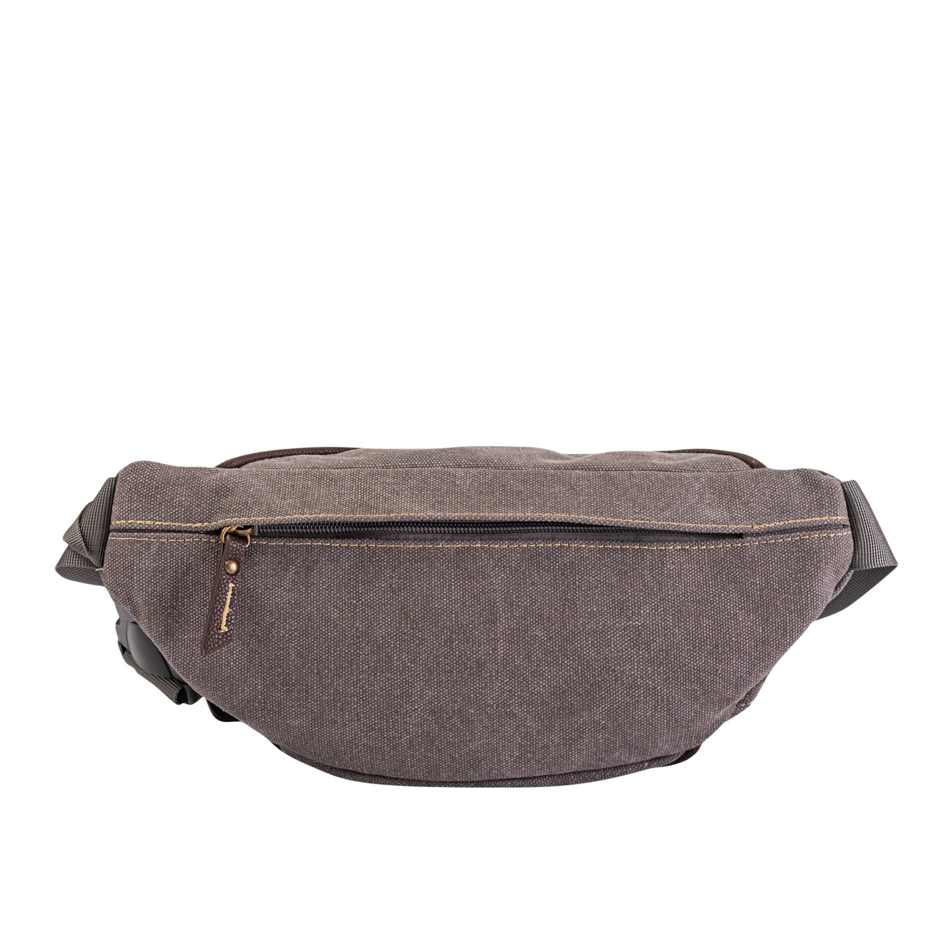 פאוץ' קנבס- חום