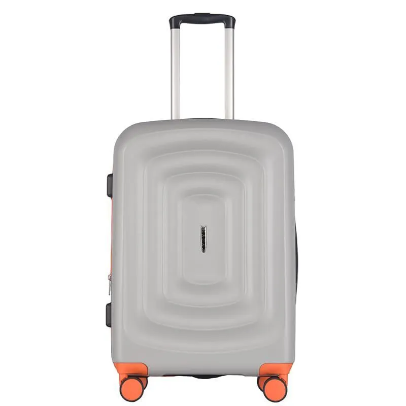 סט מזוודות קשיחות- אפור