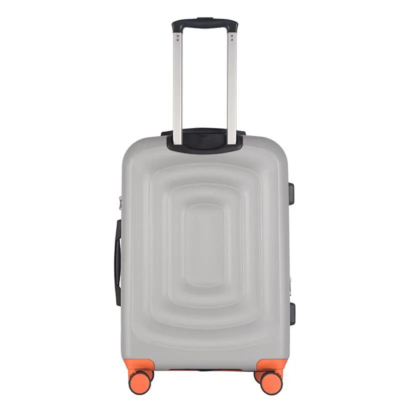 סט מזוודות קשיחות- אפור