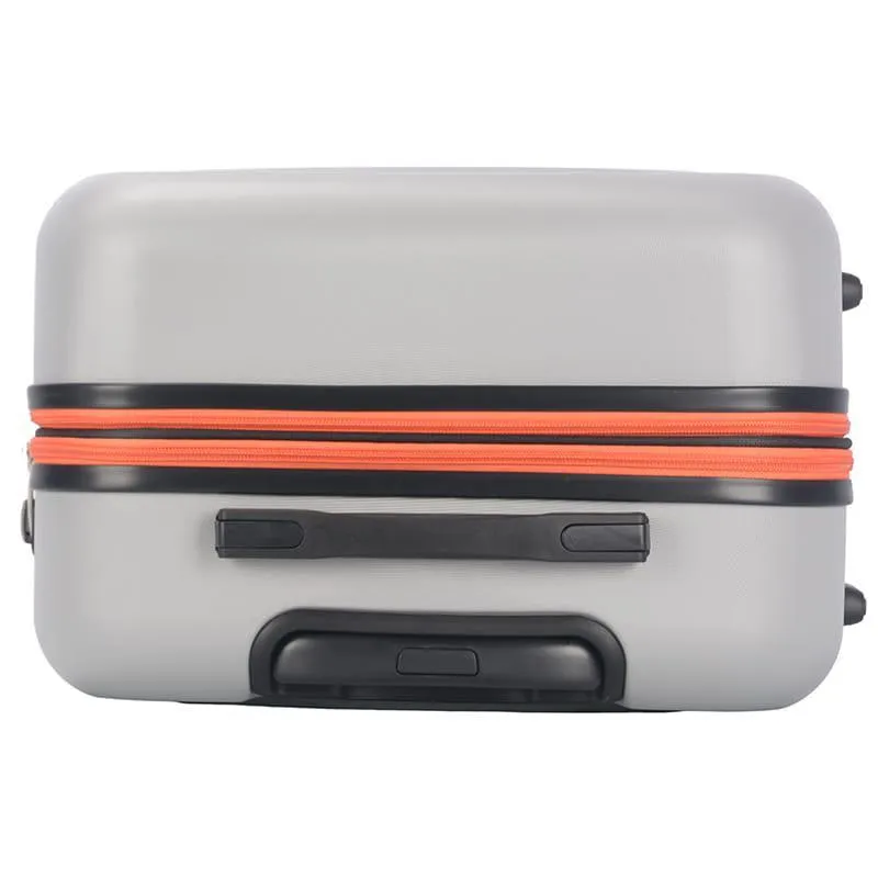 סט מזוודות קשיחות- אפור