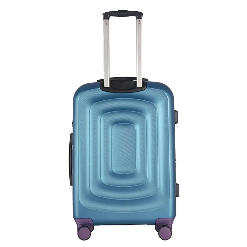 סט מזוודות קשיחות- כחול