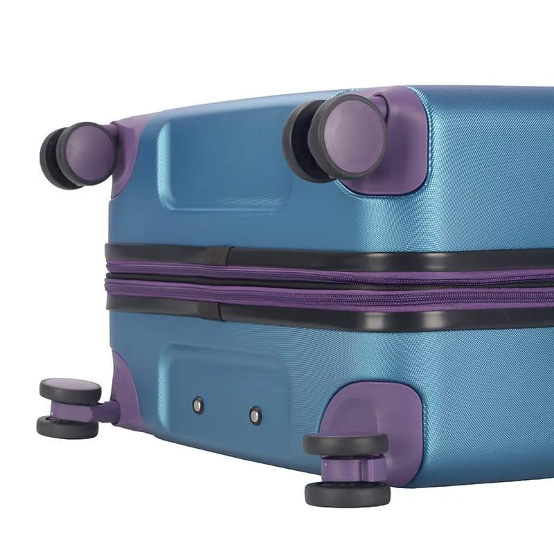 סט מזוודות קשיחות- כחול