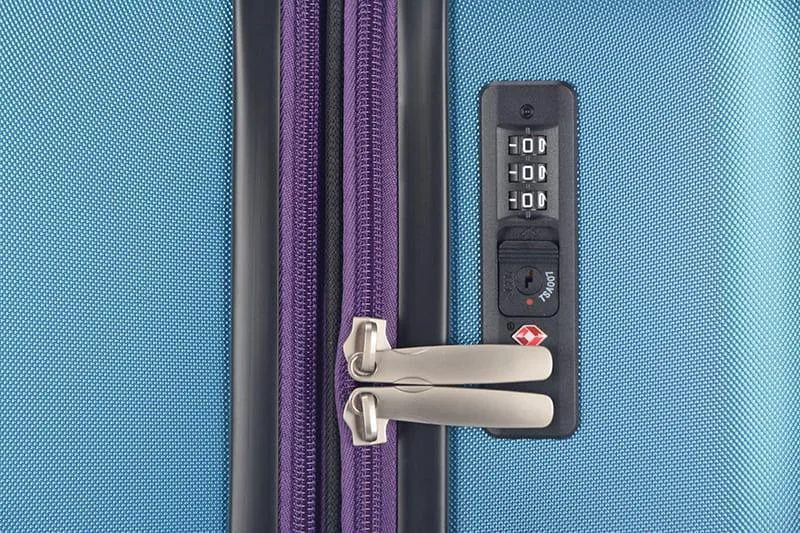 סט מזוודות קשיחות- כחול