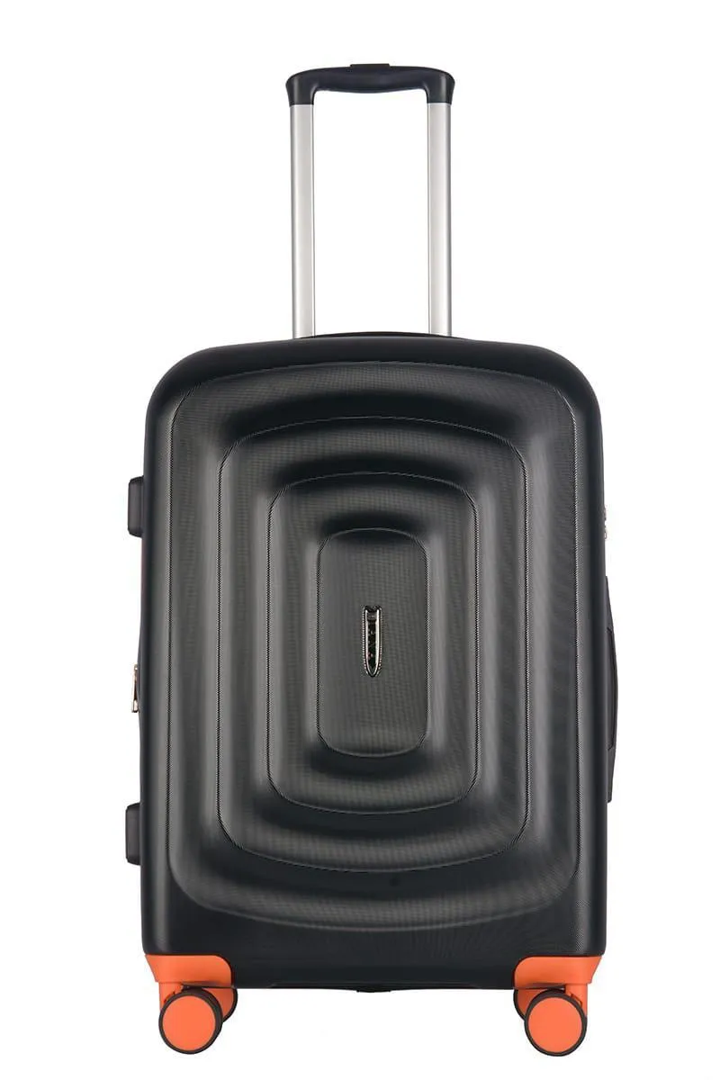 סט מזוודות קשיחות- שחור