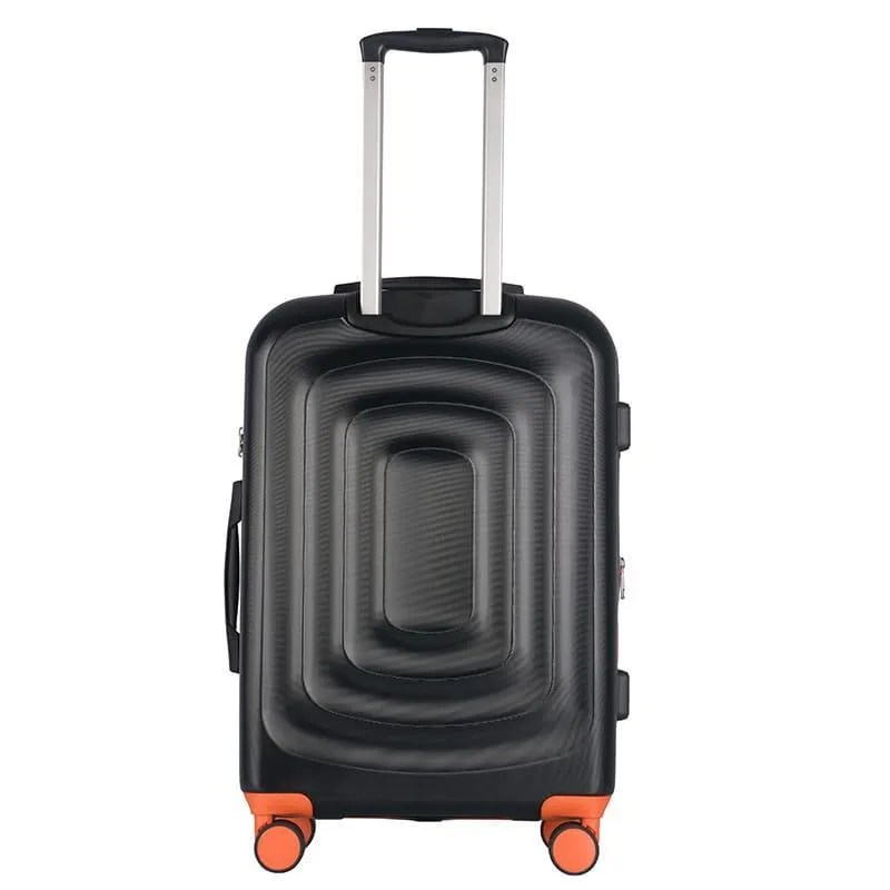 סט מזוודות קשיחות- שחור