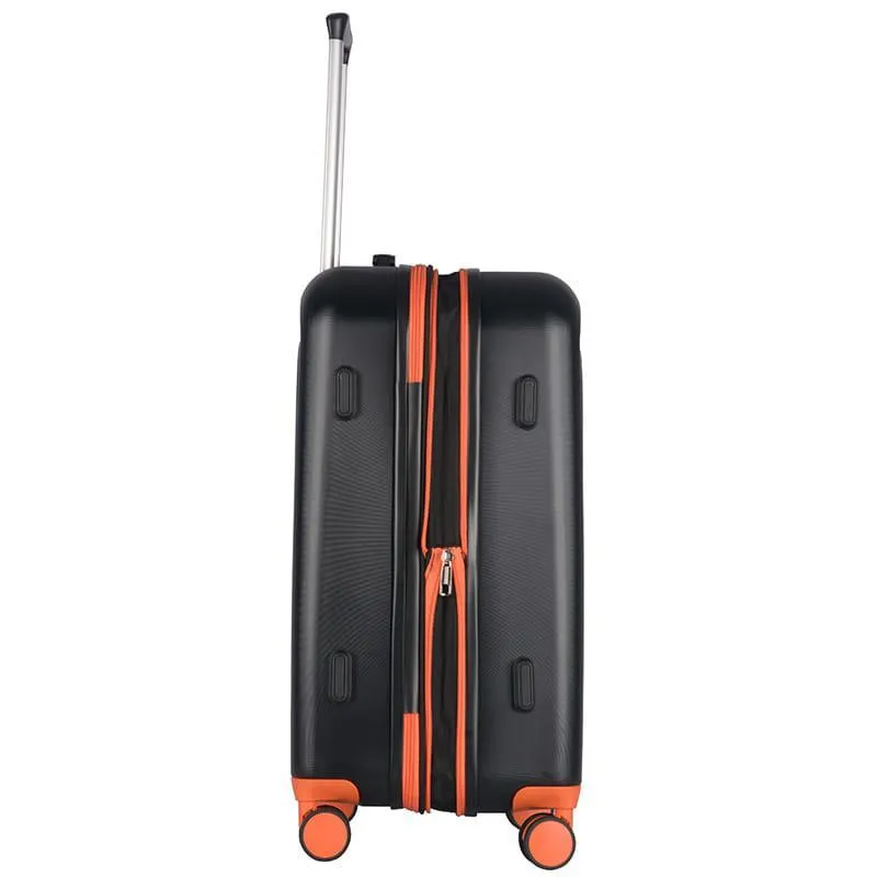 סט מזוודות קשיחות- שחור