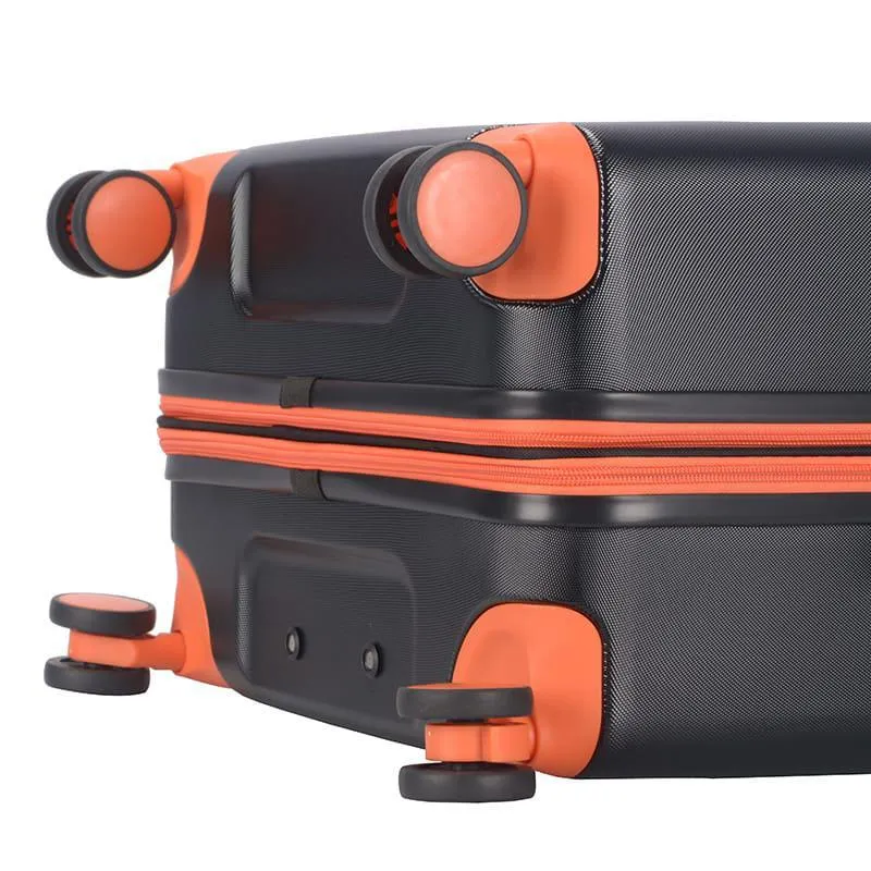 סט מזוודות קשיחות- שחור