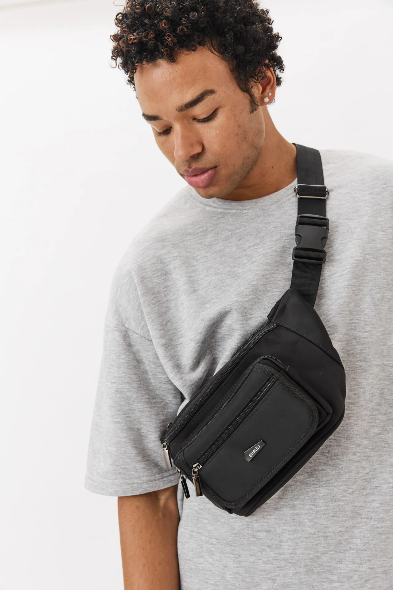 פאוץ' לגבר- שחור