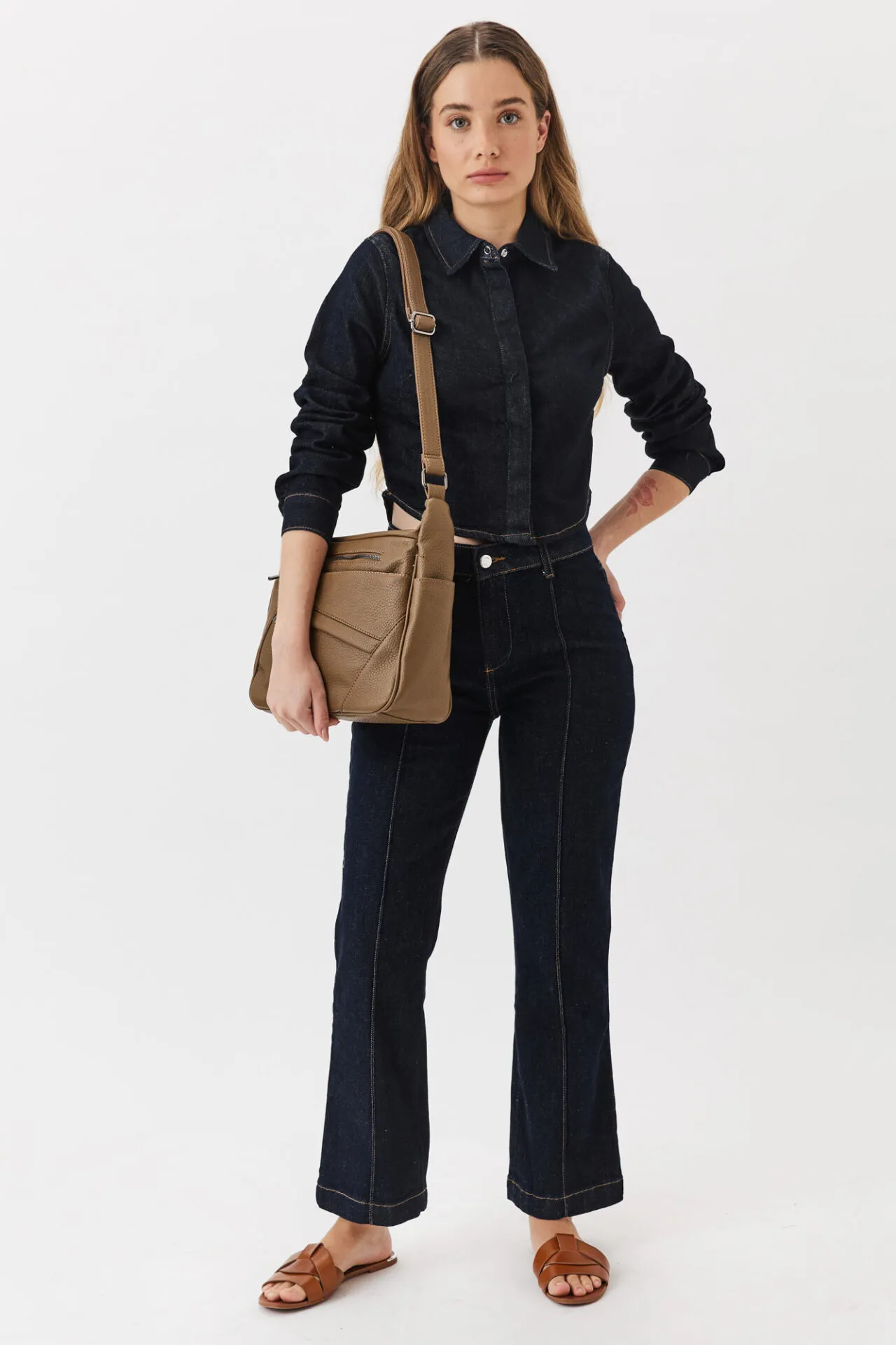 תיק צד model- חום