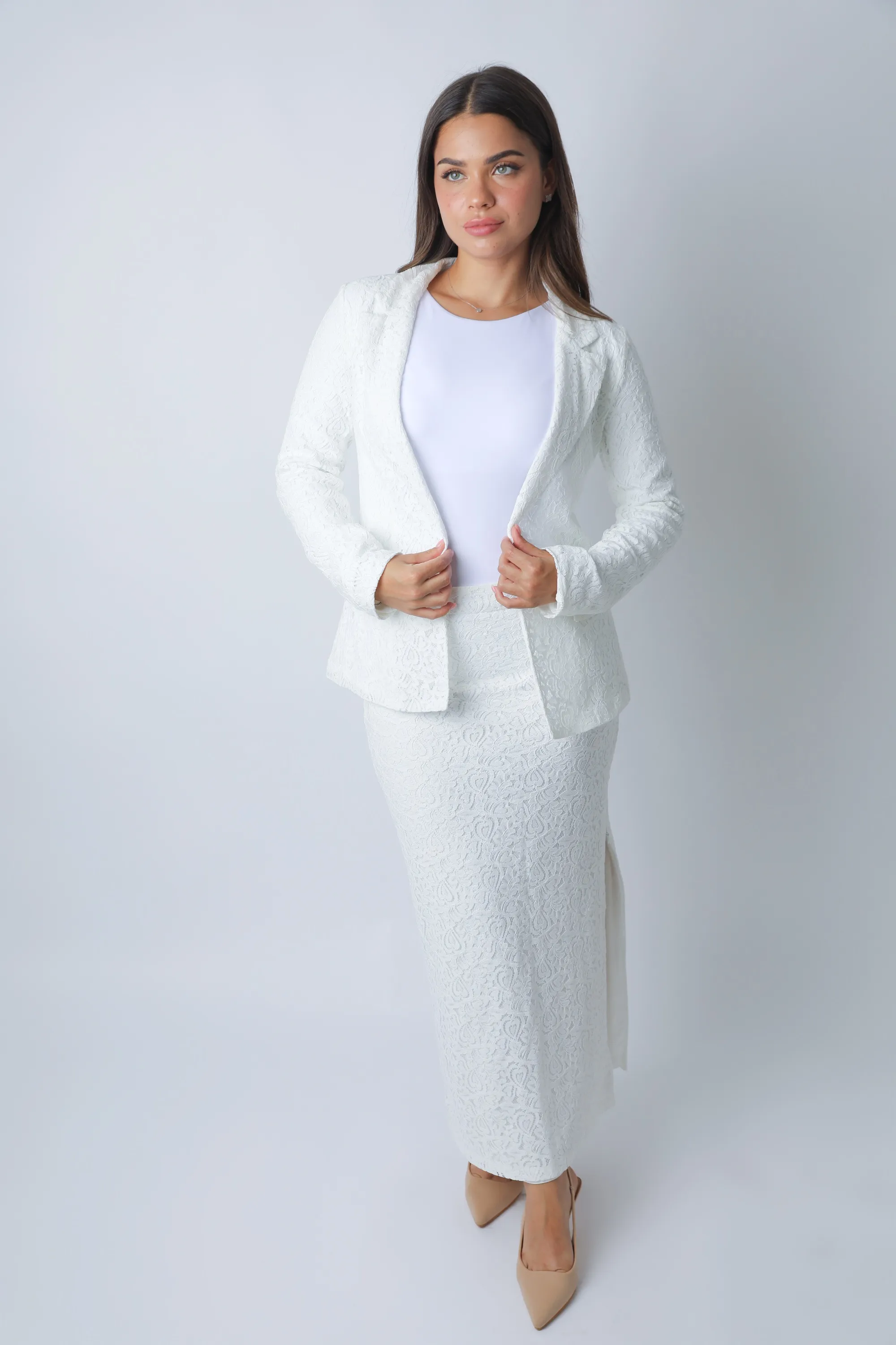 בלייזר vanilla lace