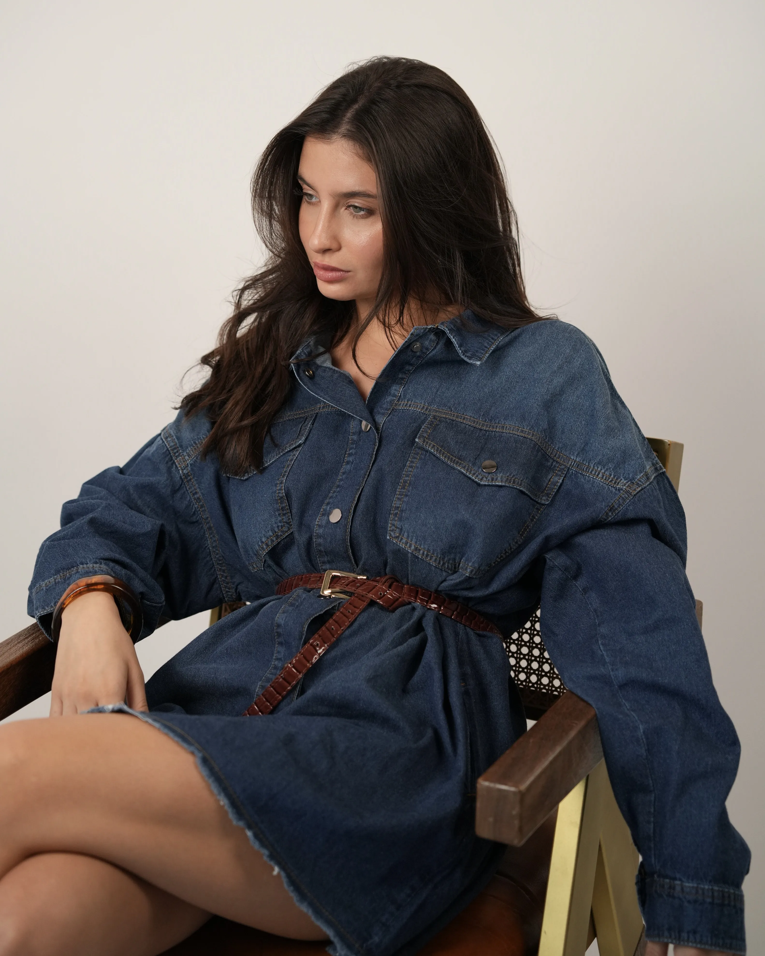 חולצת ג'ינס מור