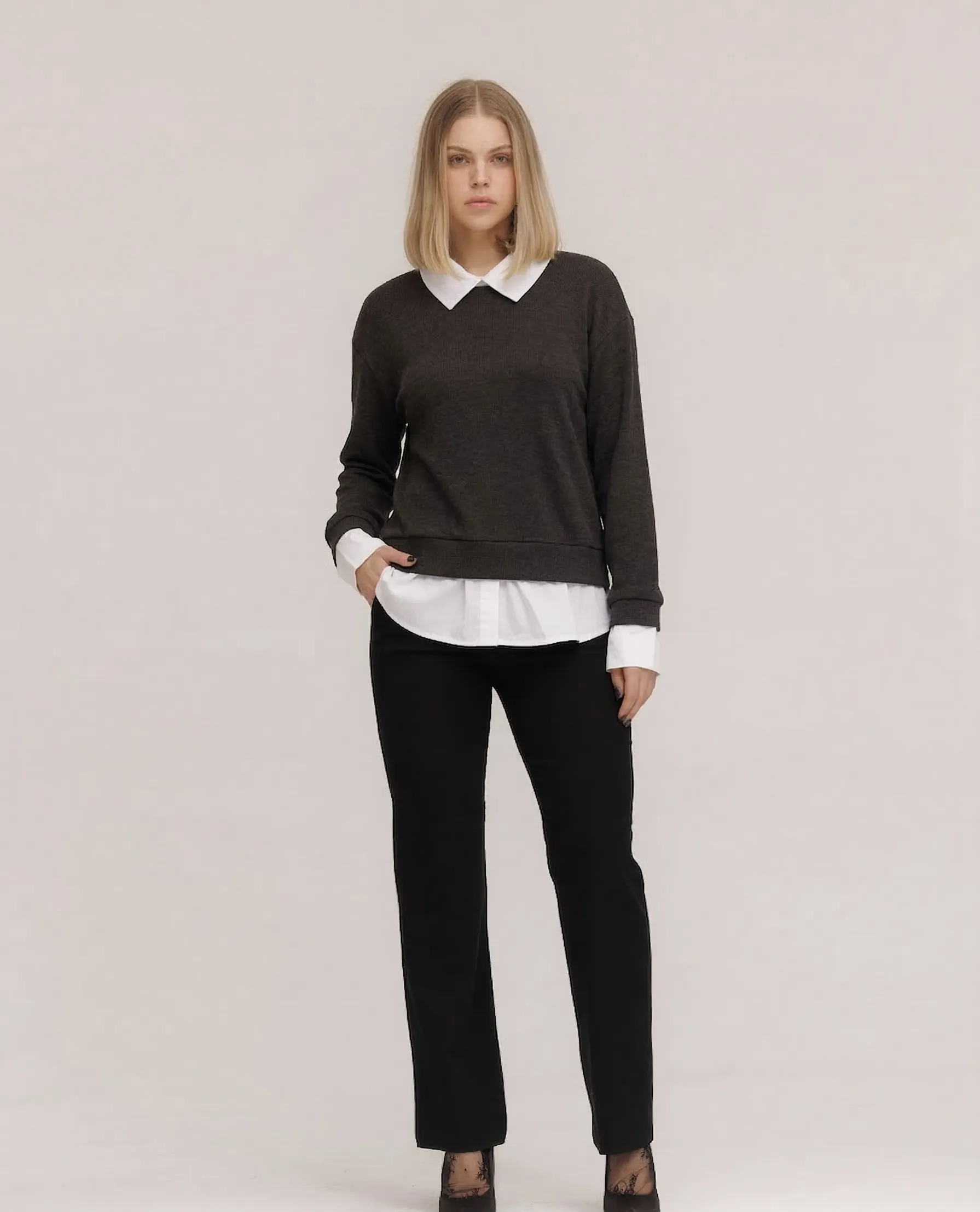 חולצה משולבת לידור